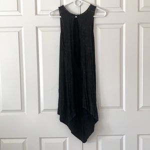 Rock&Republic dramatic backless acid wash dress